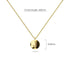 Solid 925 Sterling Silver Initial Alphabet Personalised Disc Necklace